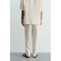 pantalon écru droit