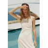 robe mi longue femme