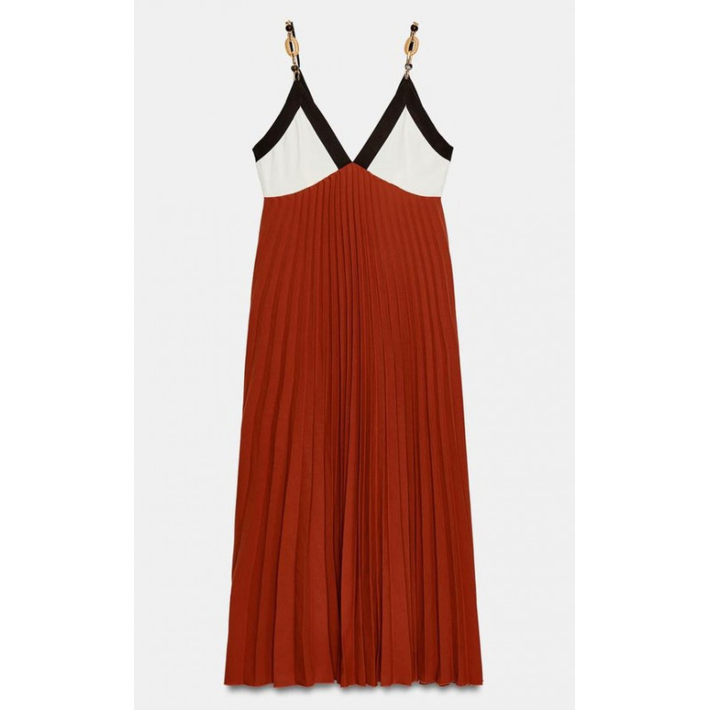robe mi longue femme