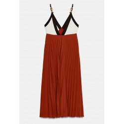 robe mi longue femme