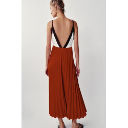 robe mi longue femme